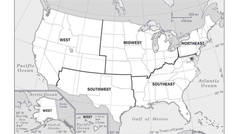 Region of USA